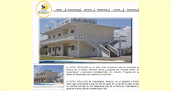 Desktop Screenshot of hotelazulejoschachalacas.com